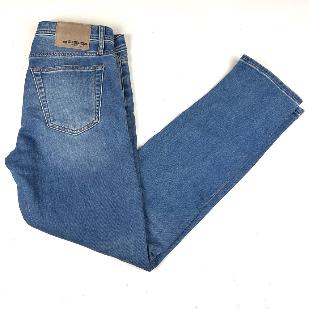 The Normal Brand Jeans Mens Blue Normal Slim Comfort Stretch Denim Size 30x31